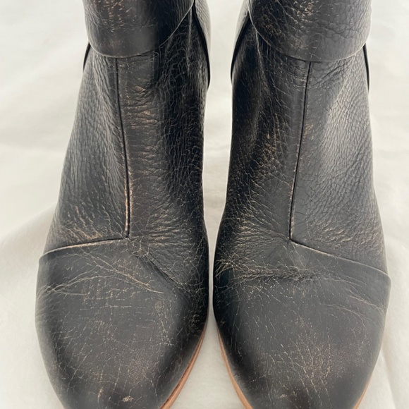 Rag & Bone brown leather bootie size 39 - Picture 8 of 8
